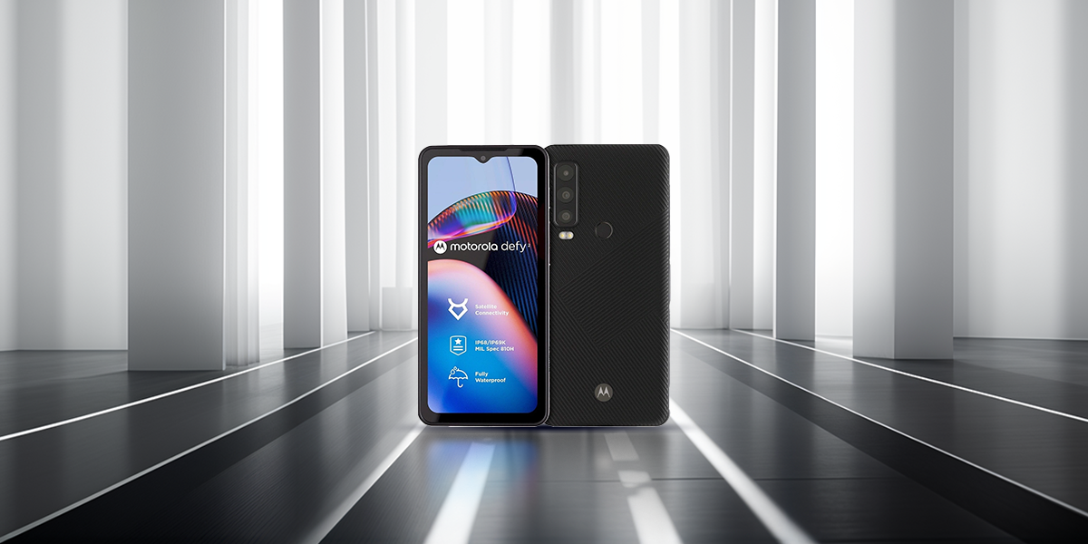 Motorola Defy 2 - a rugged 5G smartphone with satellite connectivity